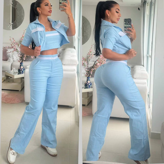 🌹SET DE 3 PIEZAS SAMADHI TALLA UNICA 💃🏻