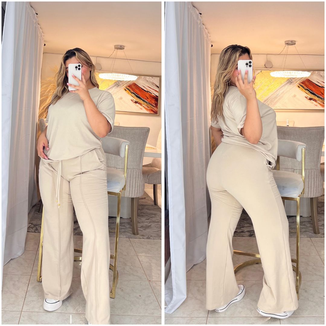 š„EN TENDENCIA - CONJUNTO SUDADERA BOTA CAMPANAš„