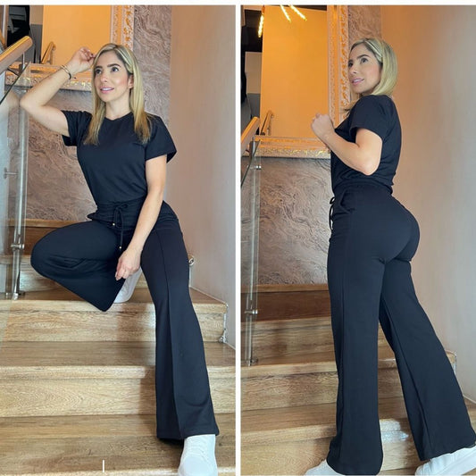 🔥EN TENDENCIA - CONJUNTO SUDADERA BOTA CAMPANA💥