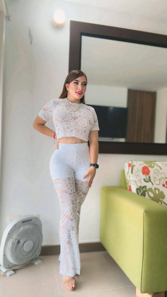 🔥 Conjunto en Blonda - Diseño Exclusivo 💃🏻