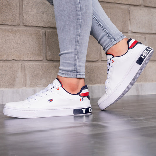 💥 EN TENDECIA - TENIS TOMMY HILFIGER REF T002💥
