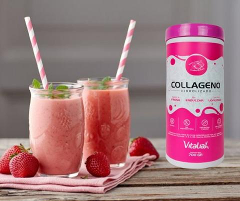 Colageno Hidrolizado de Fresa ⭐⭐⭐⭐⭐