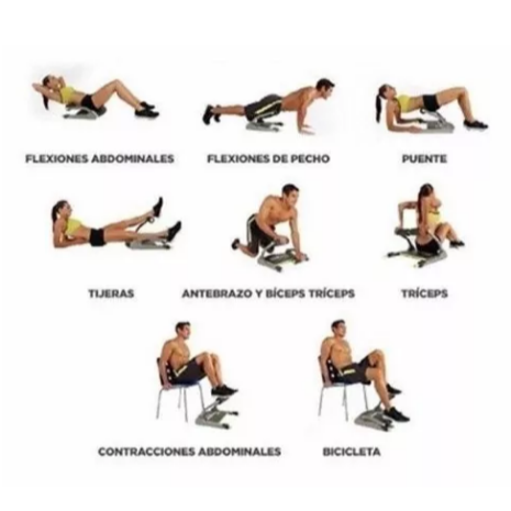 Máquina para abdominales