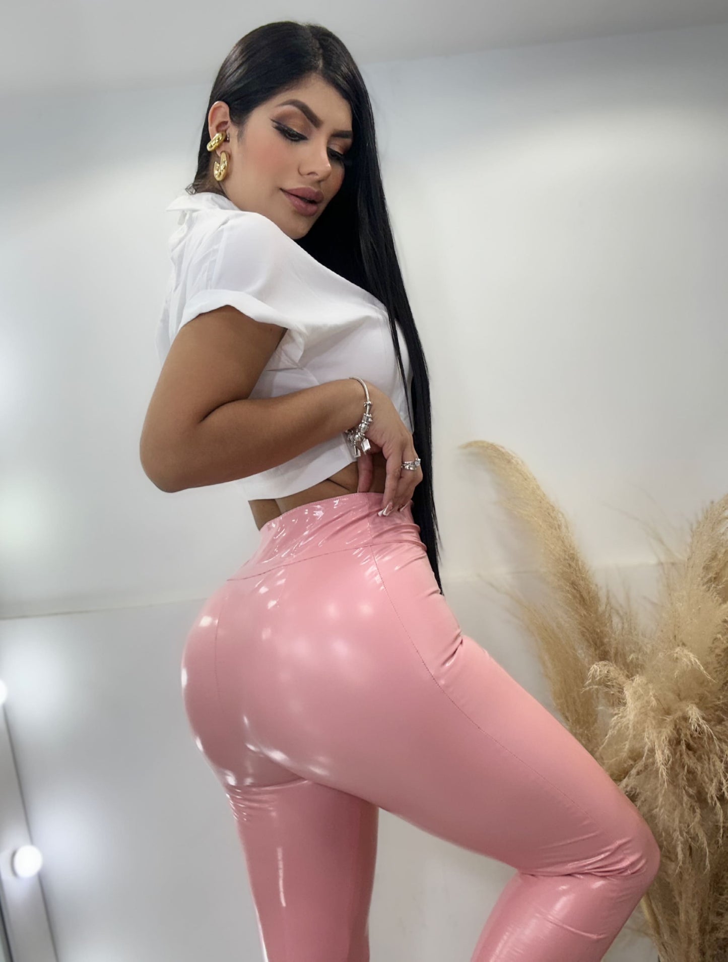 En Tendencia!! LEGGINS CHAROL DAMA