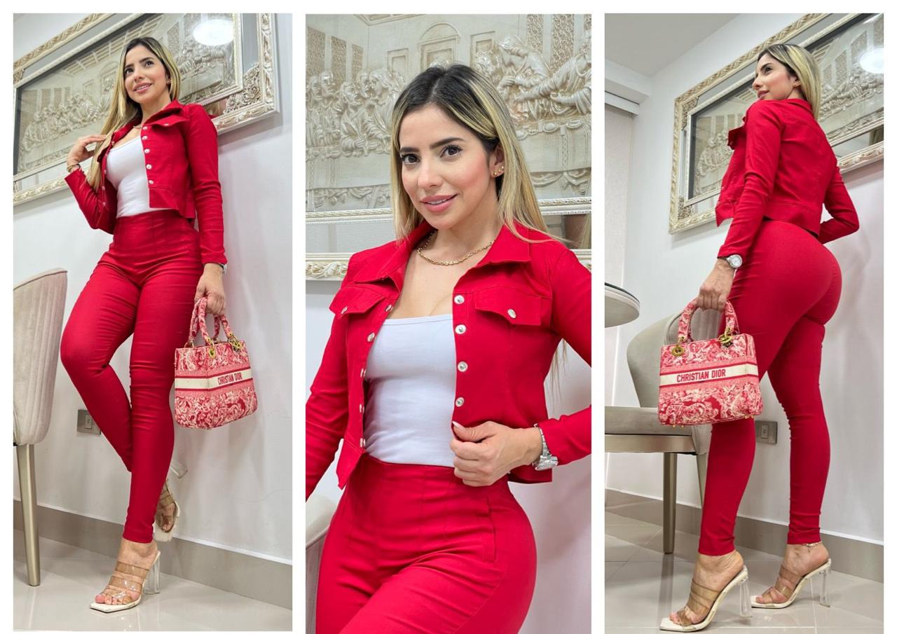 EXCLUSIVO - CONJUNTO 3 PIEZAS UNITALLA