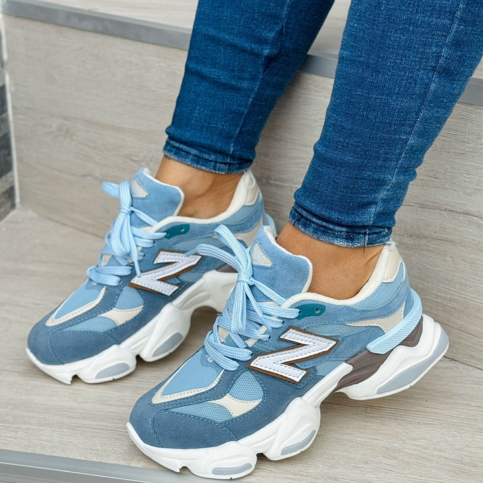 New balance color azul best sale