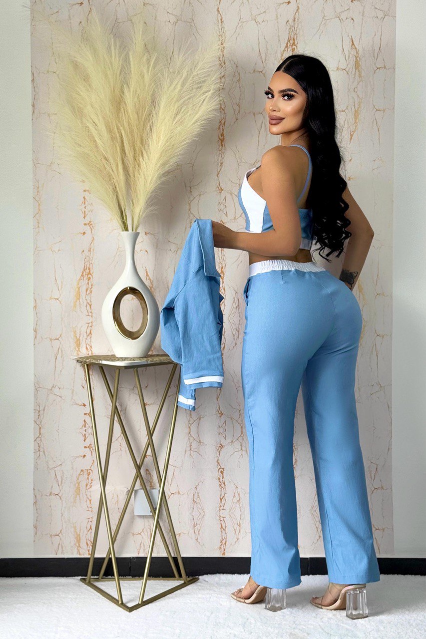 🪷En Tendencia!!! - Conjunto Valdo 3 Prendas Talla Única 🪷