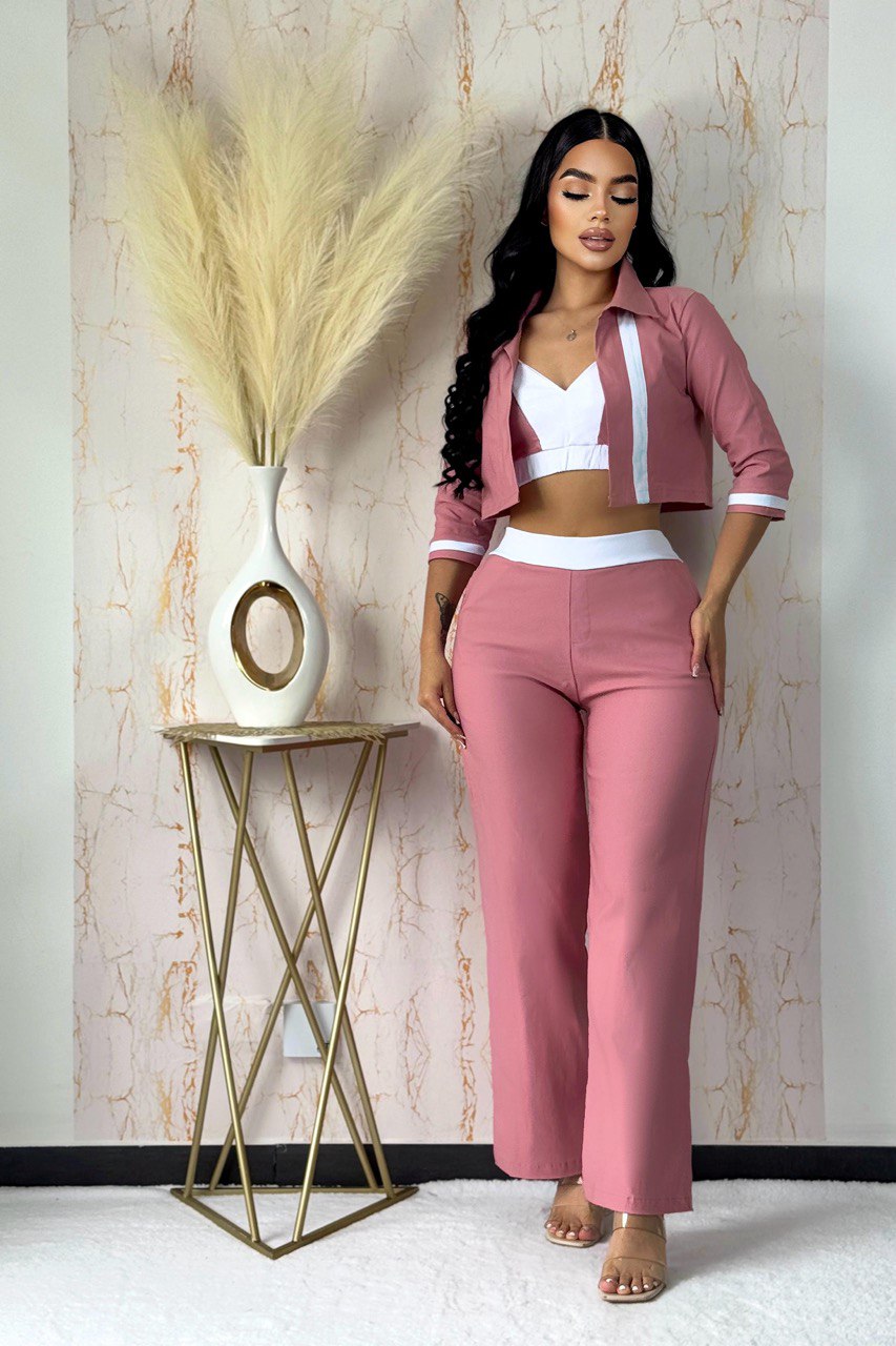 🪷En Tendencia!!! - Conjunto Valdo 3 Prendas Talla Única 🪷