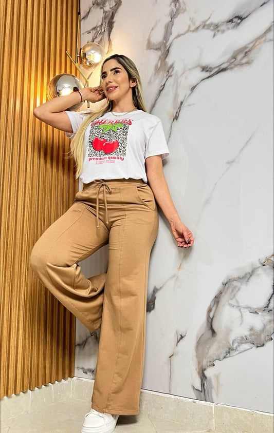 🍒 Conjunto Bota Campana Cereza 🍒