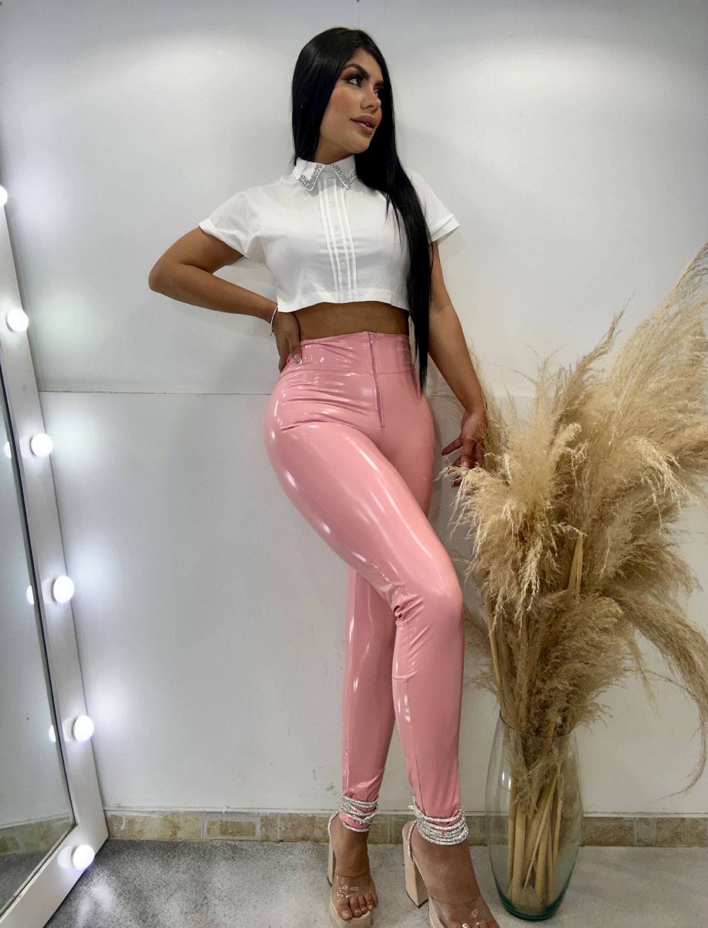 En Tendencia!! LEGGINS CHAROL DAMA