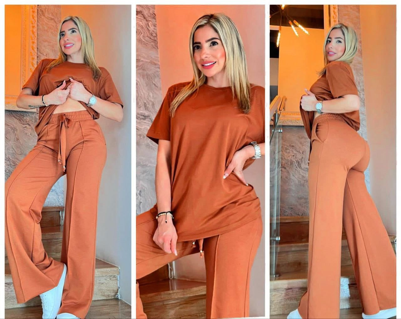 🔥EN TENDENCIA - CONJUNTO SUDADERA BOTA CAMPANA💥